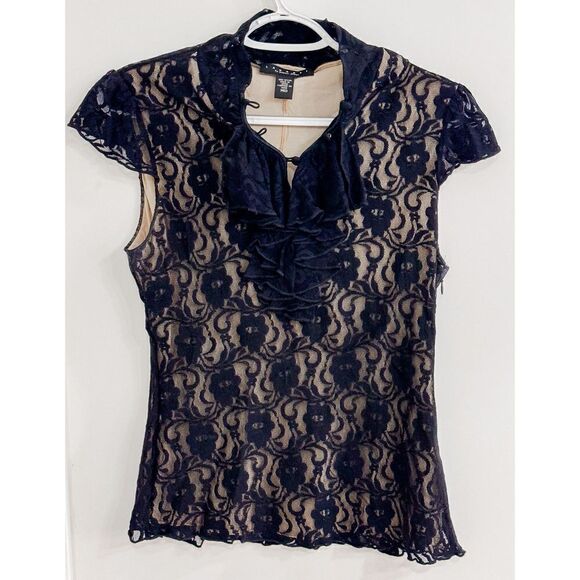 Laundry By Shelli Segal Tops - Gorgeous S/S Lace Blouse from Laundry by Shelli Segal Sz M